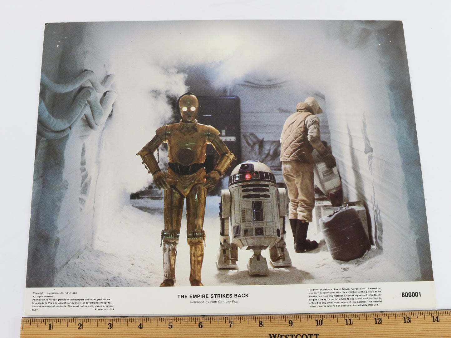 Star Wars Empire Strikes Back 1980 Lucasfilm Original Movie Lobby Cards Lot