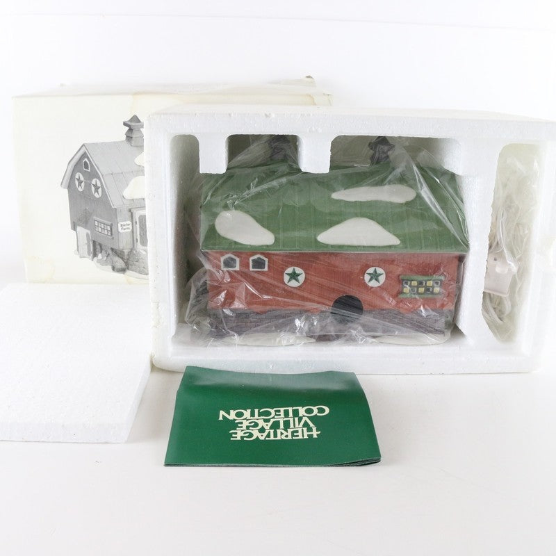 Dept 56 New England Village Pennsylvania Dutch Barn Heritage Christmas 5648-0