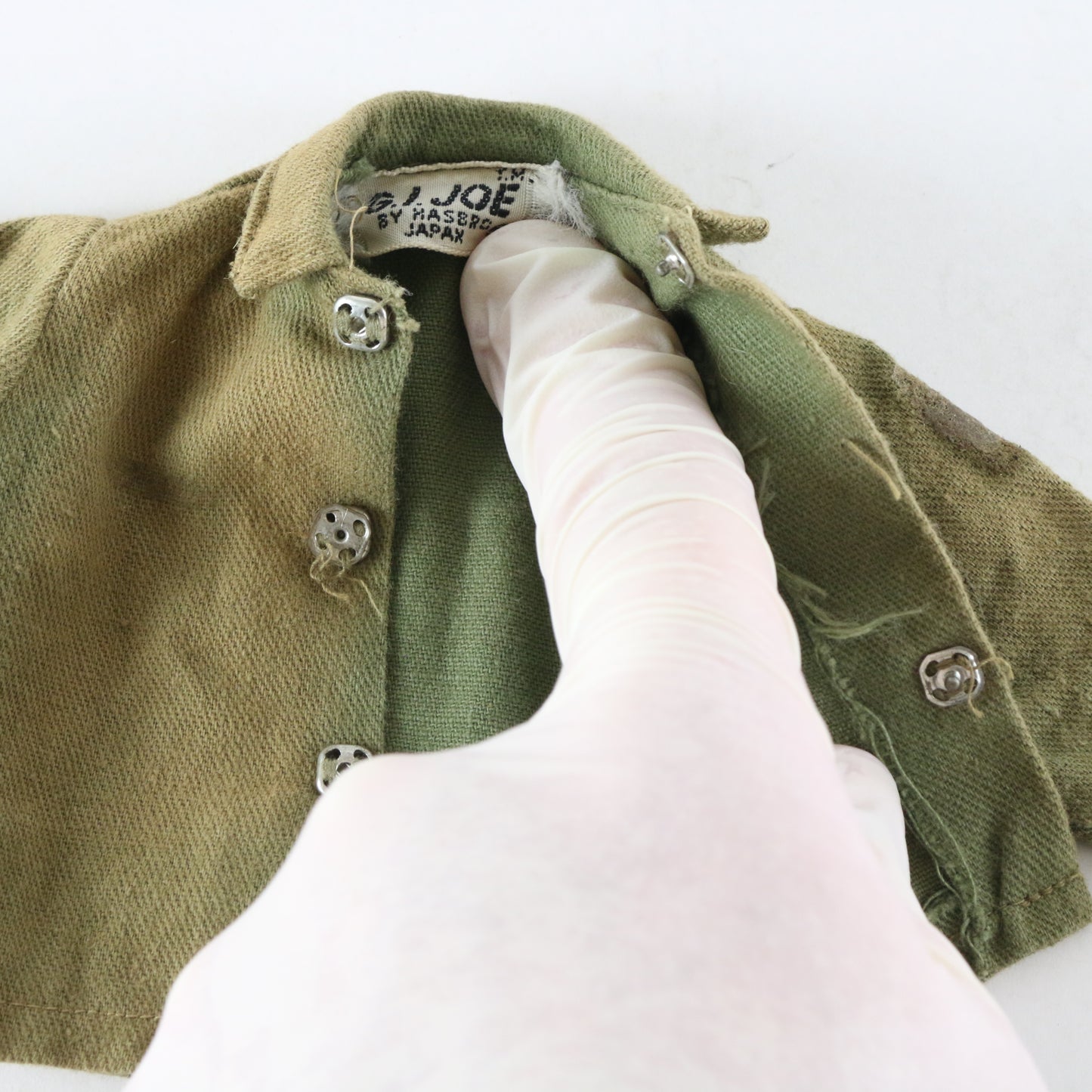 1964 Hasbro Gi Joe Action Soldier Fatigue Jacket & Pants 12" Figures