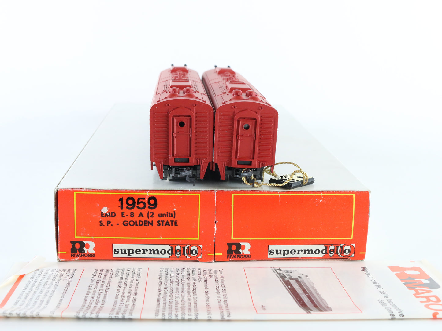 Rivarossi HO SP Golden State EMD E8 Diesel Locomotives Set of 2