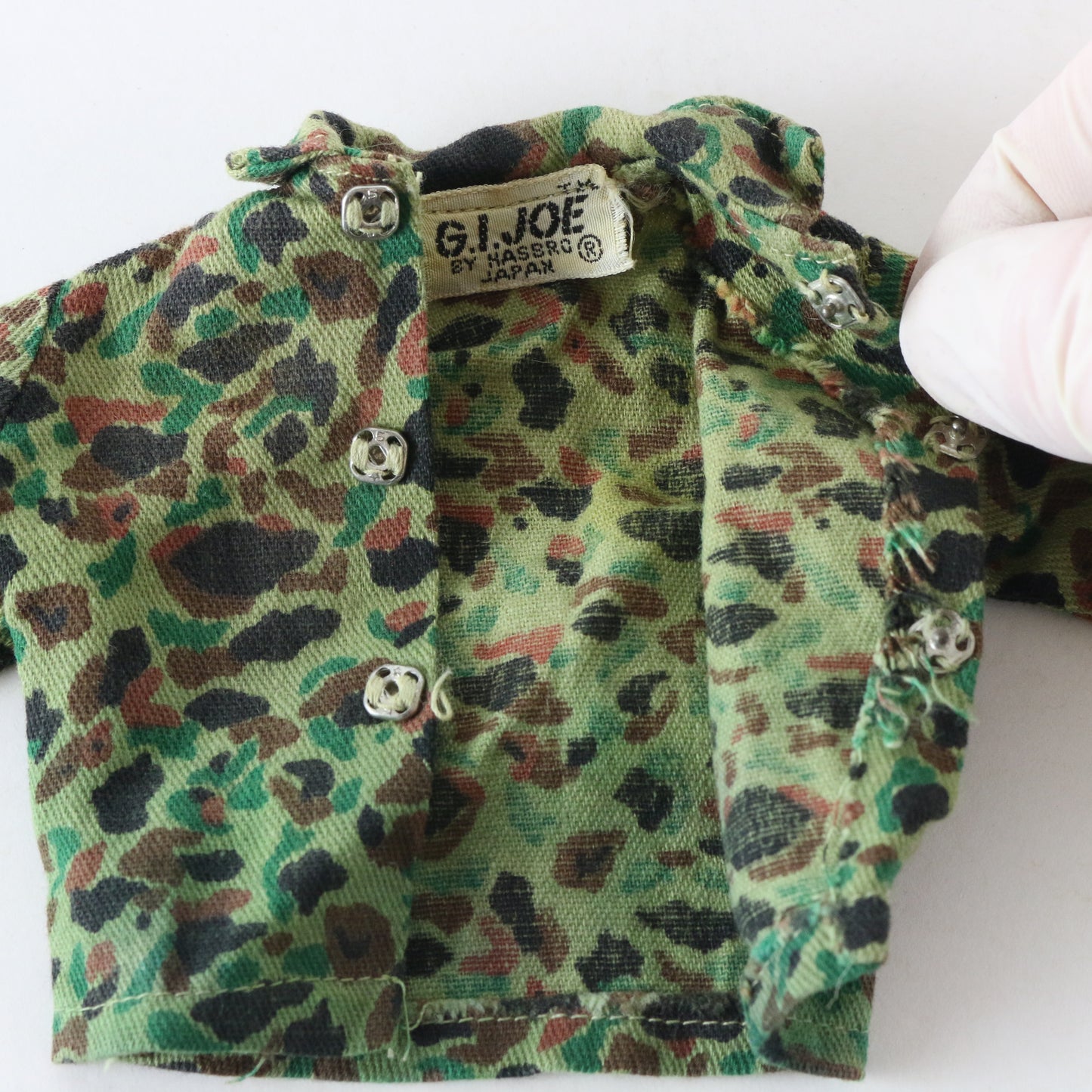 1964 Hasbro Gi Joe Marine Fatigue Jacket & Pants For 12” Figures Japan