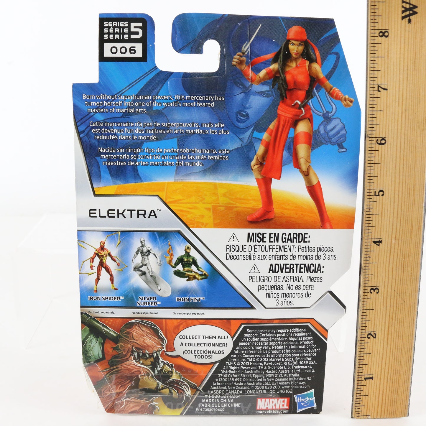 Marvel Universe Elektra 3.75" Action Figure Hasbro Series 5 006
