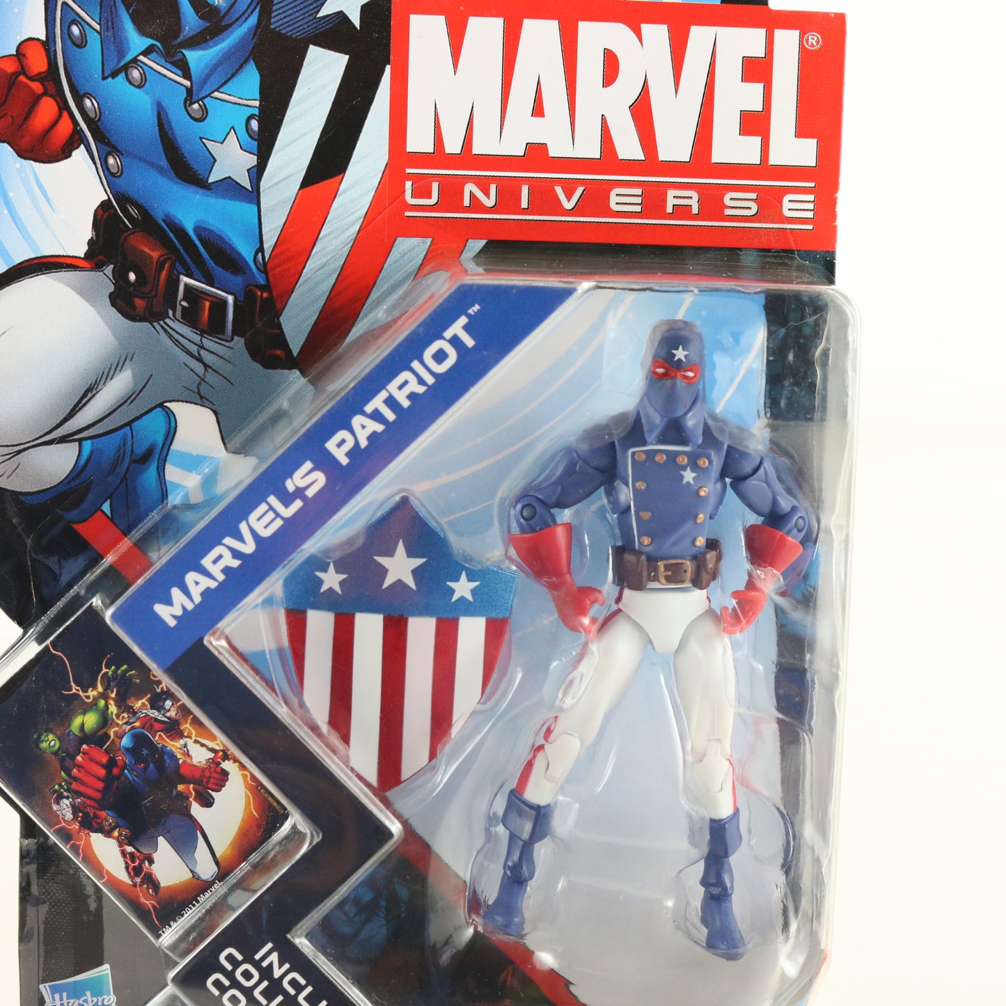 Marvel Universe Series 4 002 Patriot Eli Bradley Hasbro 3.75" Action Figure