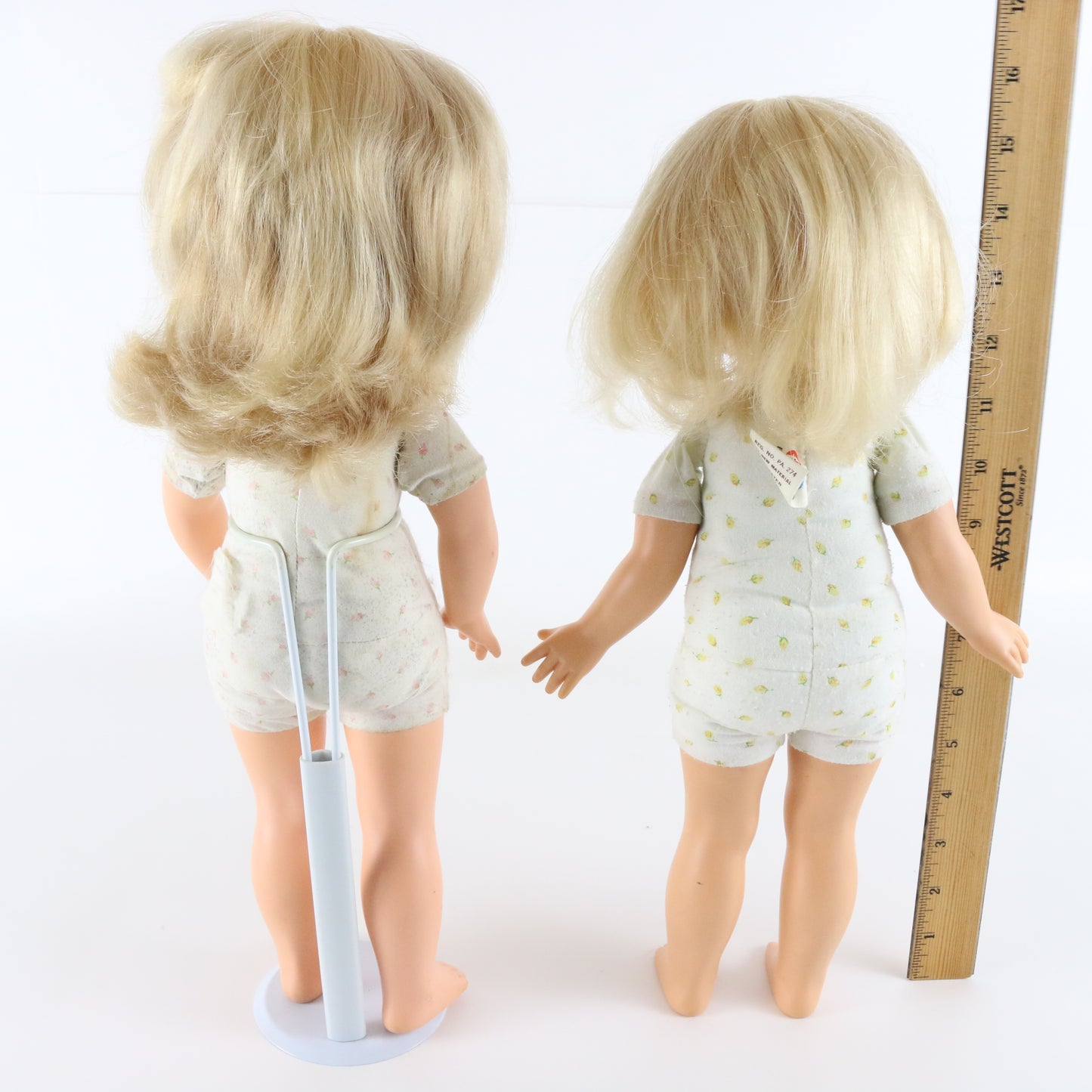 Lot Of 2 Vintage My Friend Mandy Fisher Price Large 15.5" Dolls