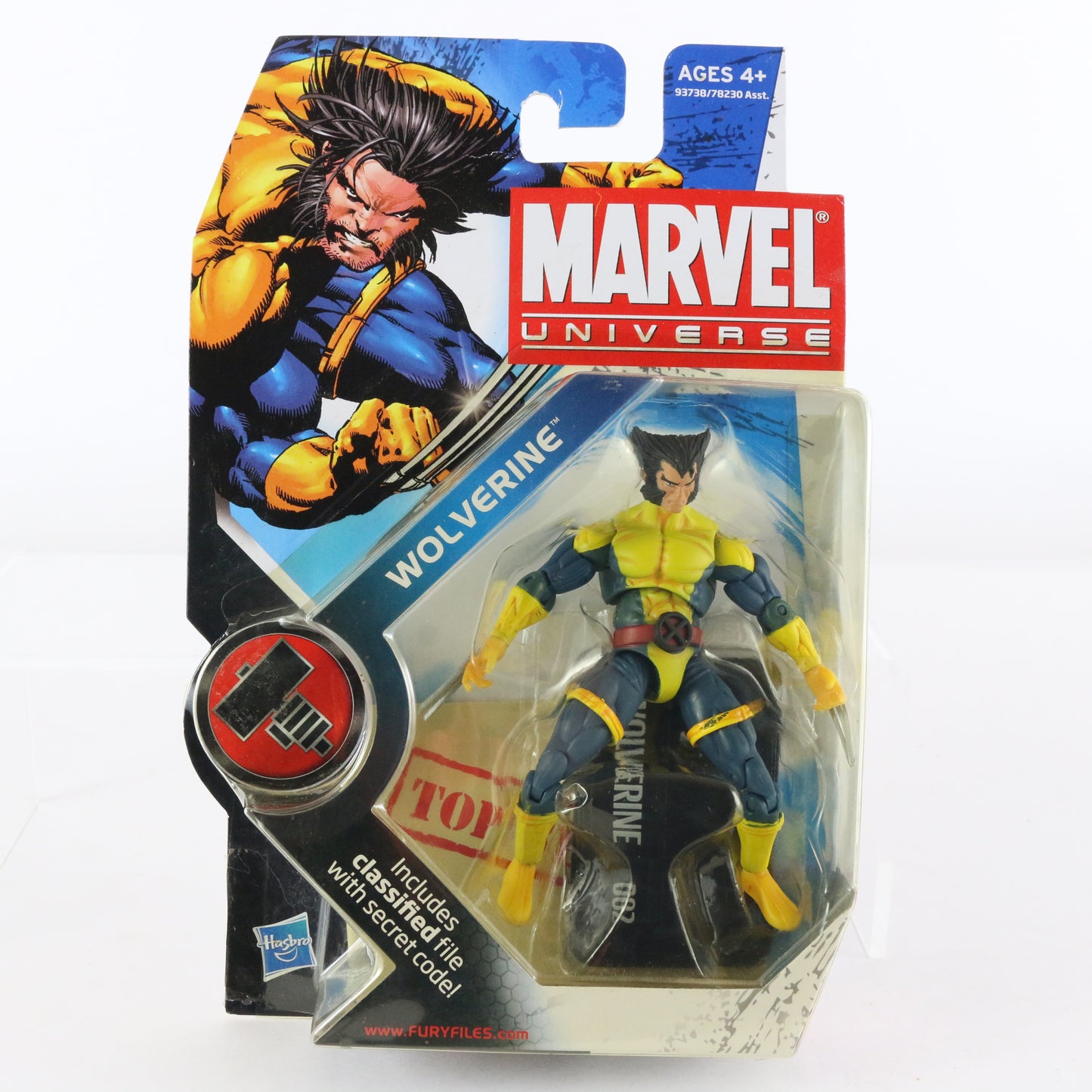 Marvel Universe Series 2 002 Wolverine 3.75" Action Figure Hasbro