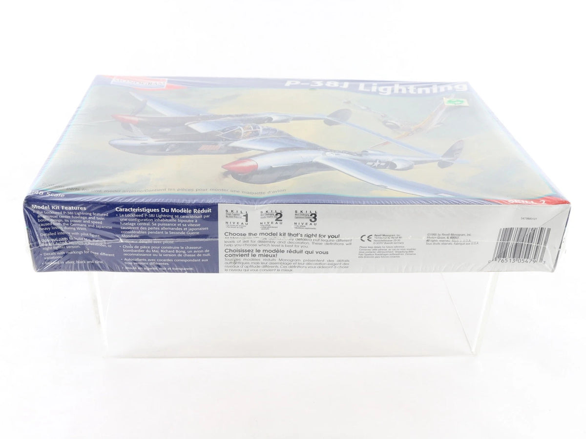 P-38J Lightning Lockheed Fighter Plane Monogram 1:48 5479 Sealed Model Kit