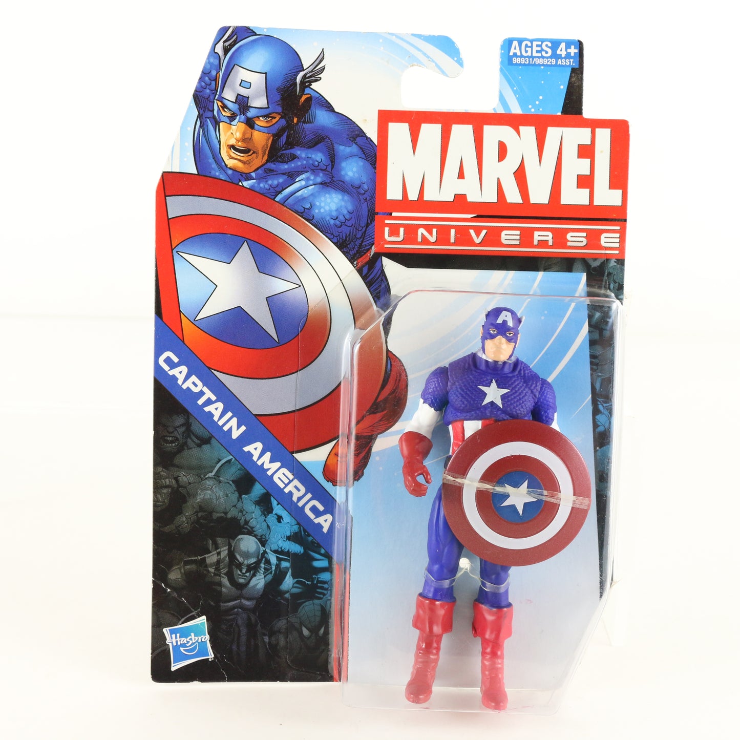 Marvel Universe Captain America Hasbro 3.75" Action Figure 2011 98931