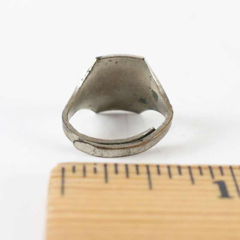 Vintage 1933 Century Of Progress Chicago Worlds Fair Souvenir Ring .75"