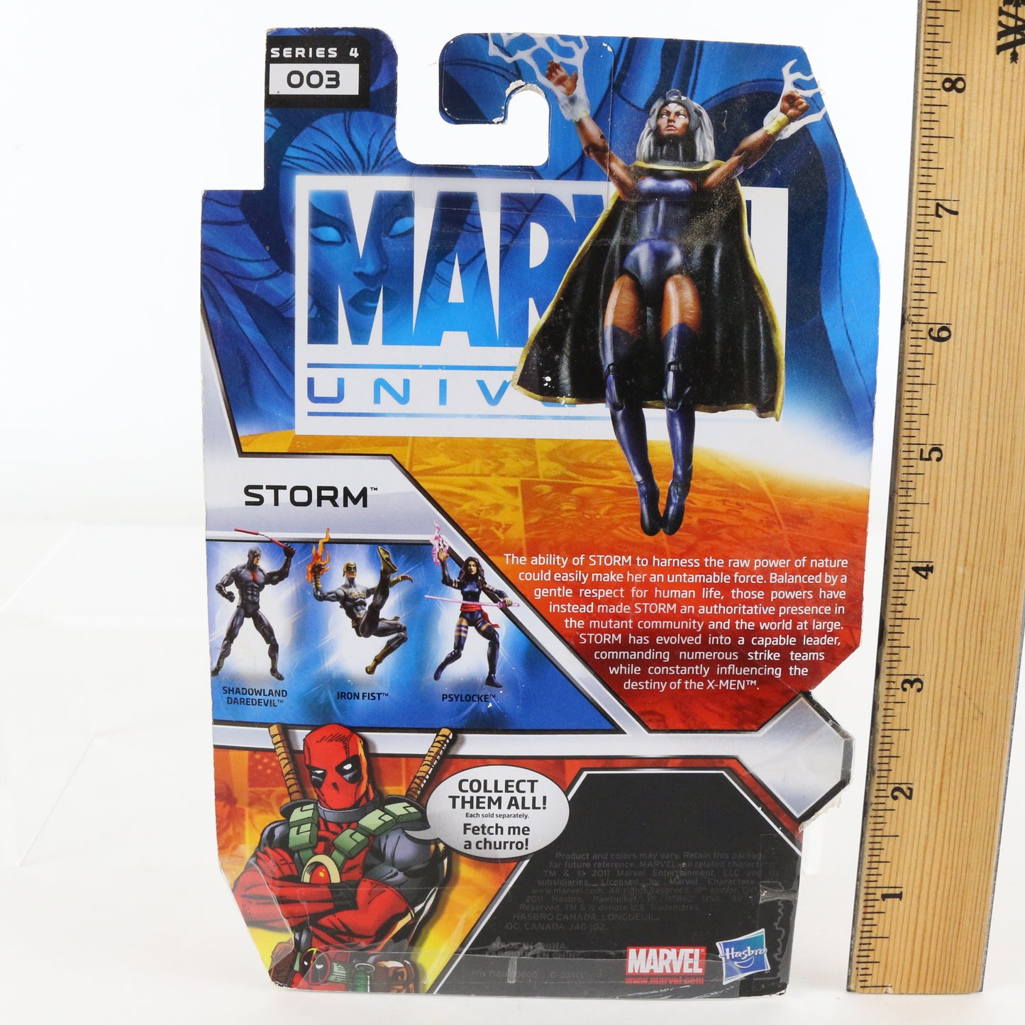 Marvel Universe Series 4 003 Storm 3.75" Action Figure Hasbro