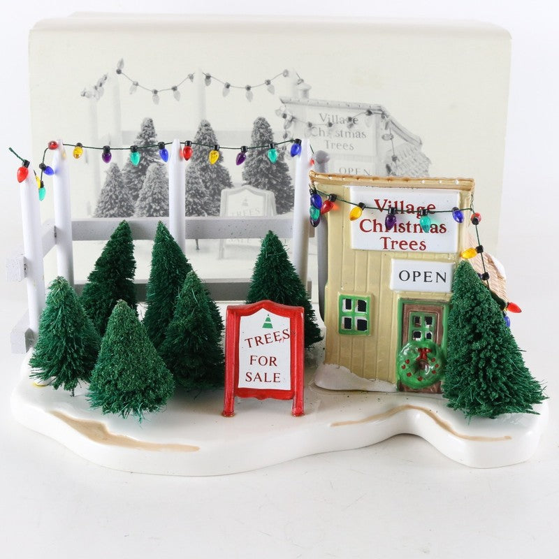 Dept 56 Snow Village Tree Lot Accessory Christmas Building 5138-1