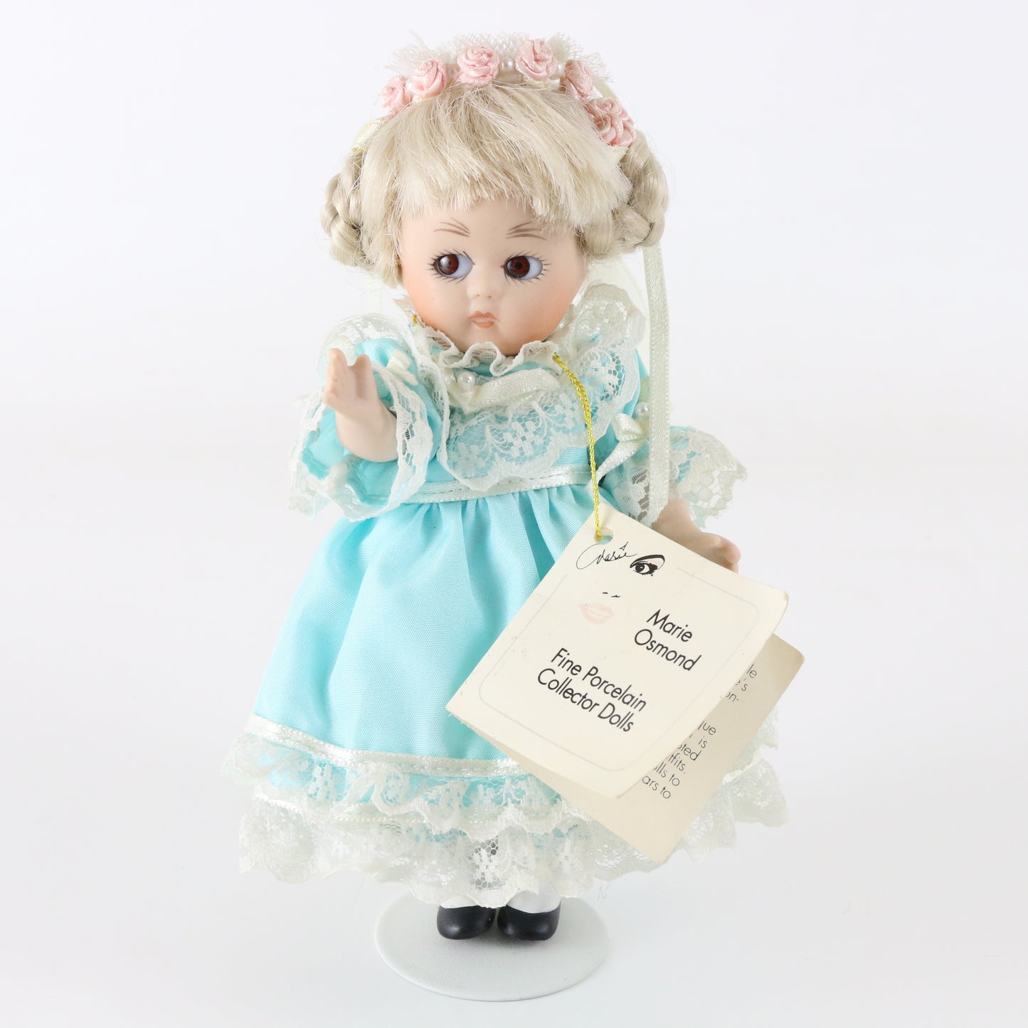 Gretl Petite Amour Marie Osmond Small 6" Porcelain Girl Doll