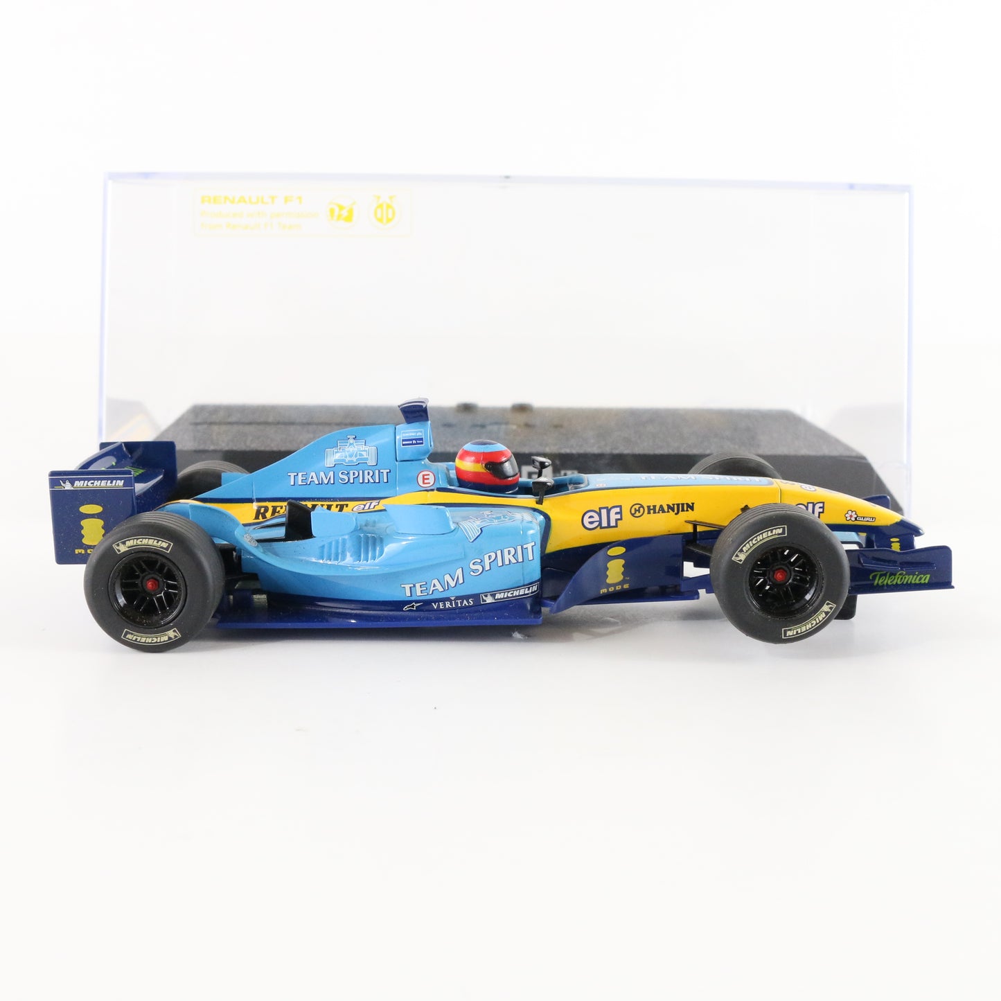 Renault T R24 #8 Team Spirit Blue & Yellow Hornby Scalextric 1:32 Slot Car