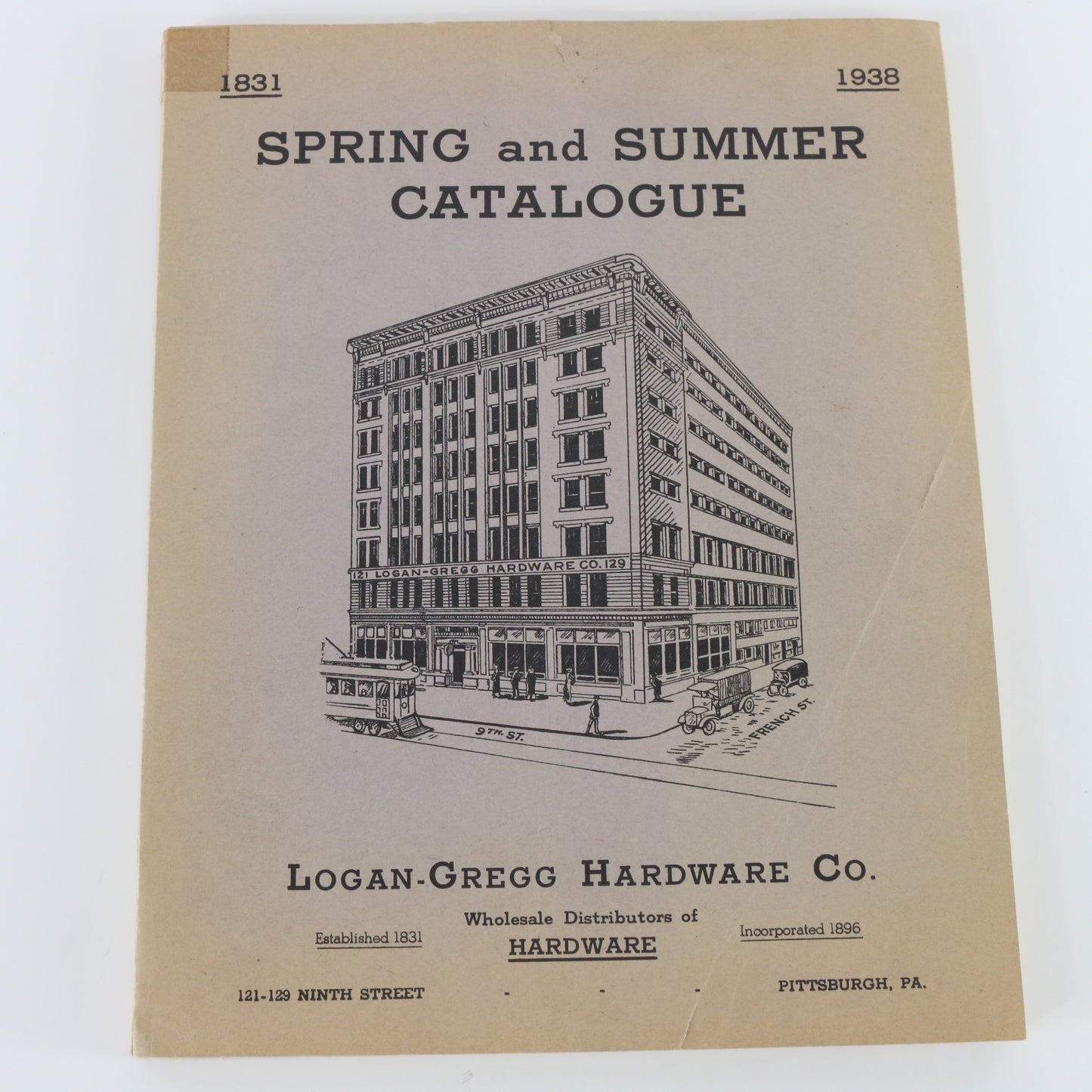 Logan Gregg Hardware Spring Summer Tools Catalog Vintage 1938