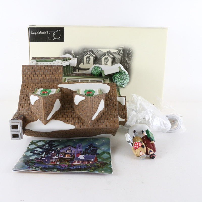 Dept 56 NCC Collectors Club House Porcelain Christmas Building 54800 in Box