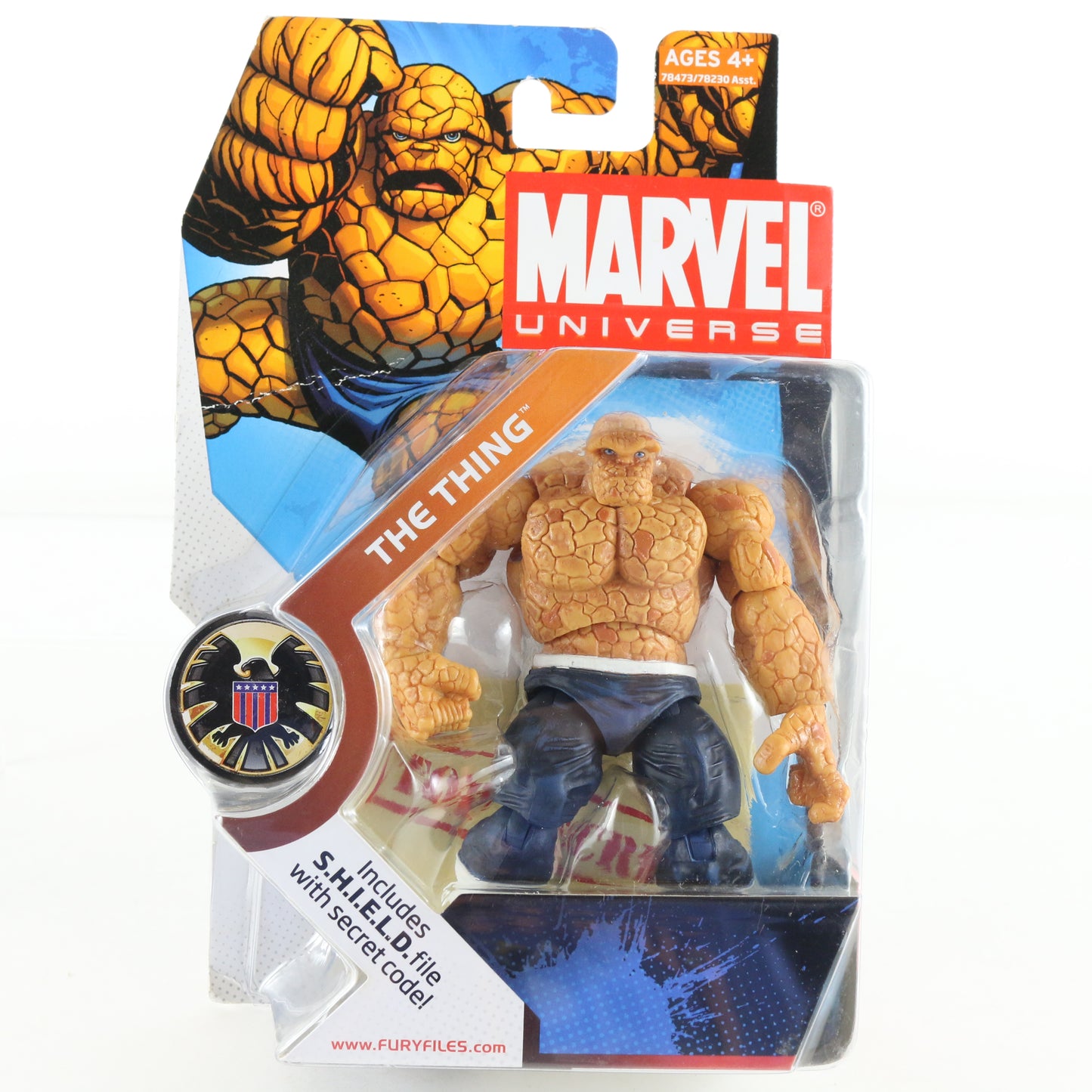 Marvel Universe 019 The Thing Fantastic Four Hasbro 3.75" Action Figure