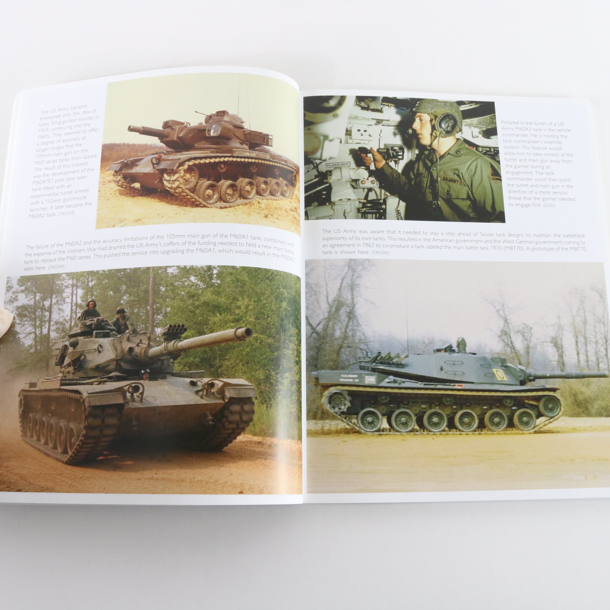 M1 Abrams Tank Historical Images of War Book by Michael Green