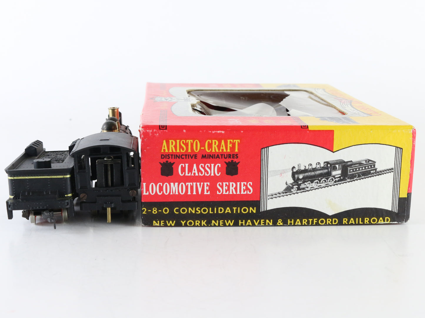 Aristo Craft HO NYNH&HRR 278 2-8-0 Steam Locomotive