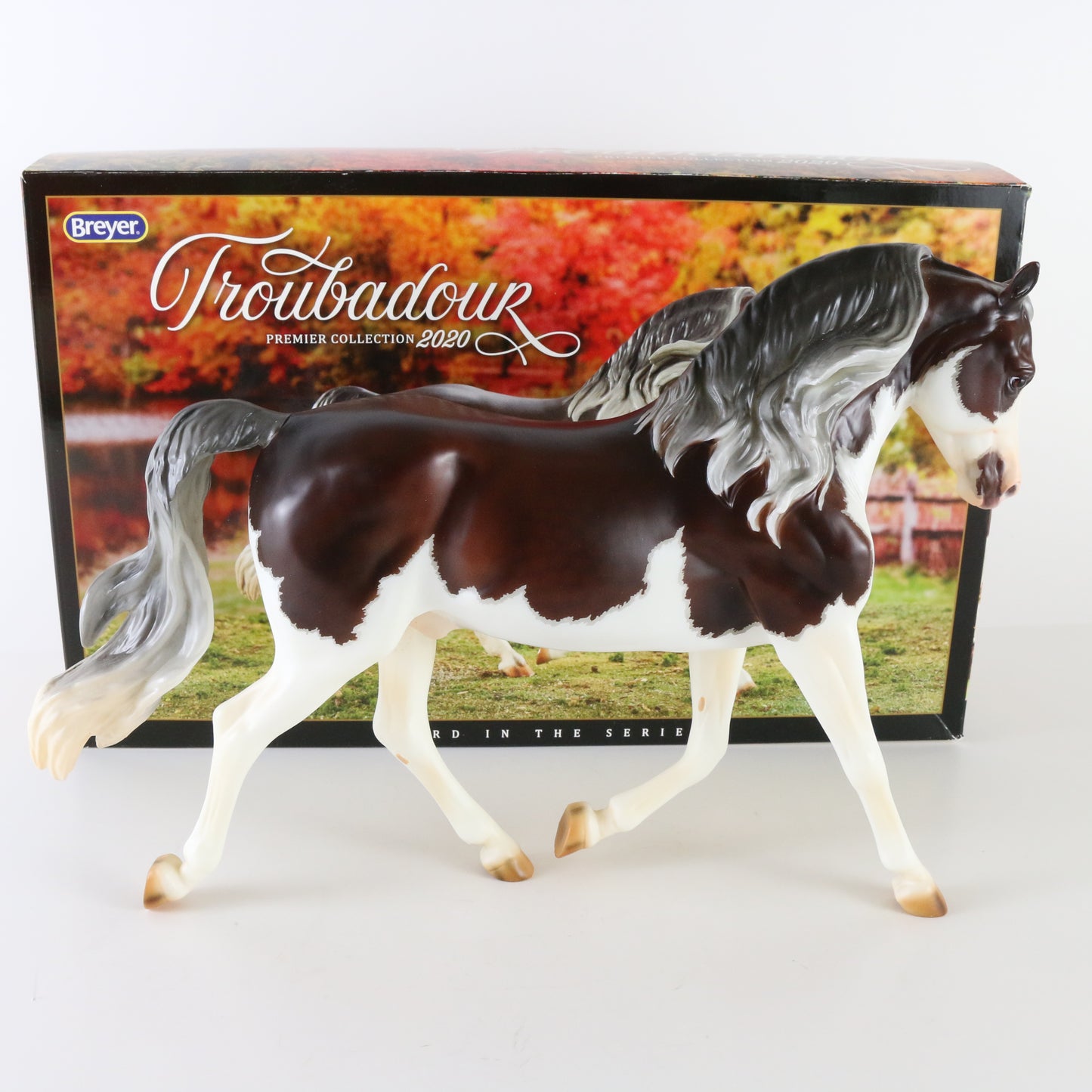 Breyer Troubadour Morgan Stallion Premier Club 2020 Box Bag And COA Horse