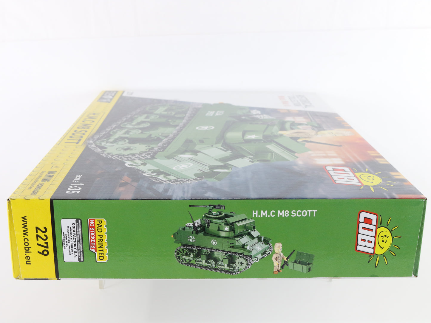 H.M.C. M8 Scott Us Self Propelled Howitzer WW2 Historical Cobi 1:35 2279