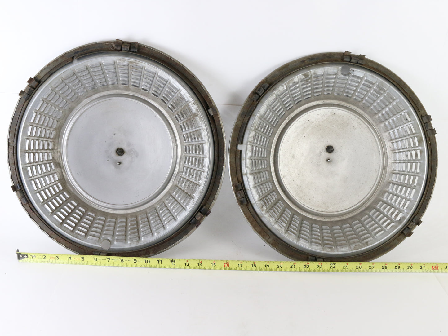 Lot Of 3 Vintage 1973 Oldsmobile Toronado Metal Wheel Hubcap 17"