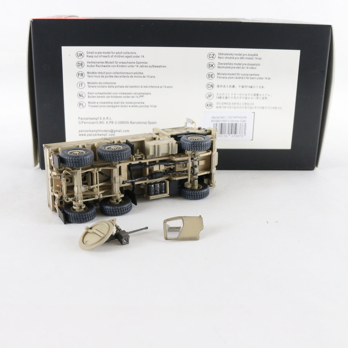 M1083 FMTV Armor Cab Troop Carrier Truck Armor Panzerkampf 1:72 12219PA0206