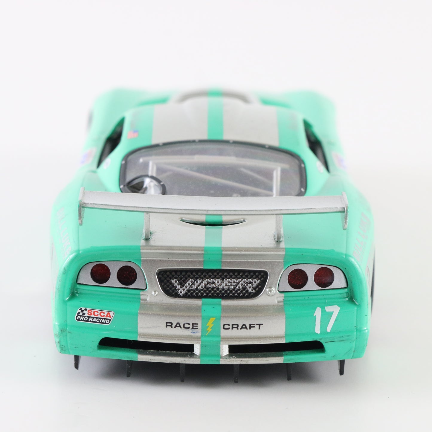 Scalextric Dodge Viper Foster B&M #17 green 1:32 slot car