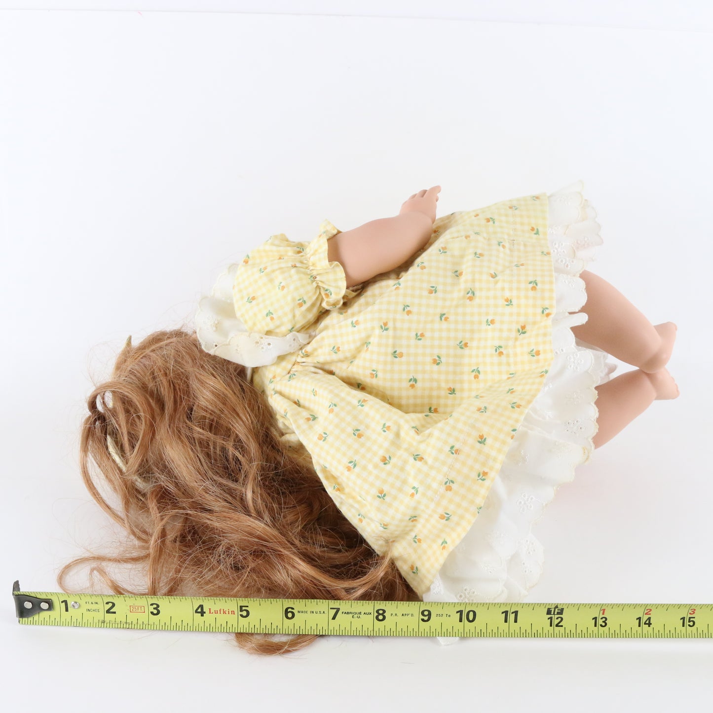 Mommy Loves Me Yellow Dress Girl Susan Wakeen Exclusively Yours 16" Vinyl Doll