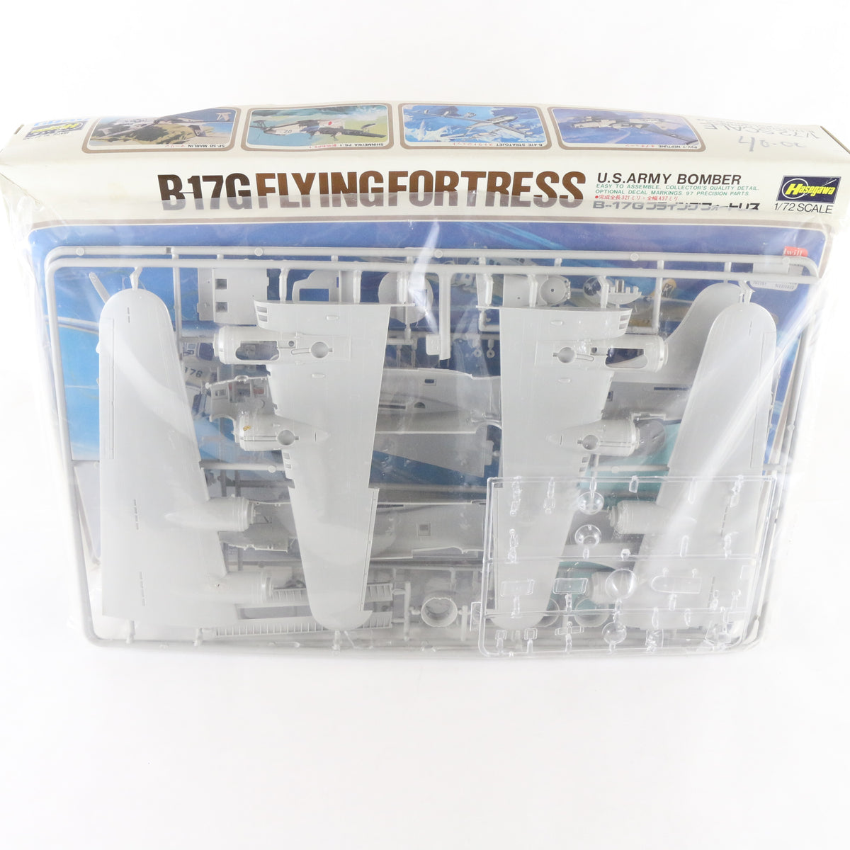 B17G Flying Fortress Us Heavy Bomber Plane Hasegawa 1:72 Model Kit K10