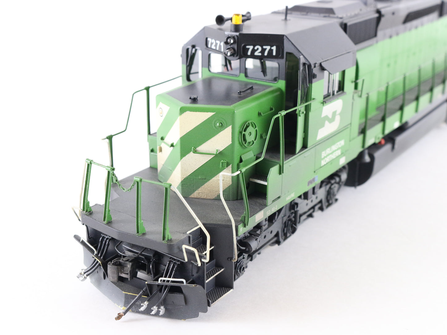 Overland Models O BN 7271 SD40-2 Weathered Brass Diesel Loco OMI-0502
