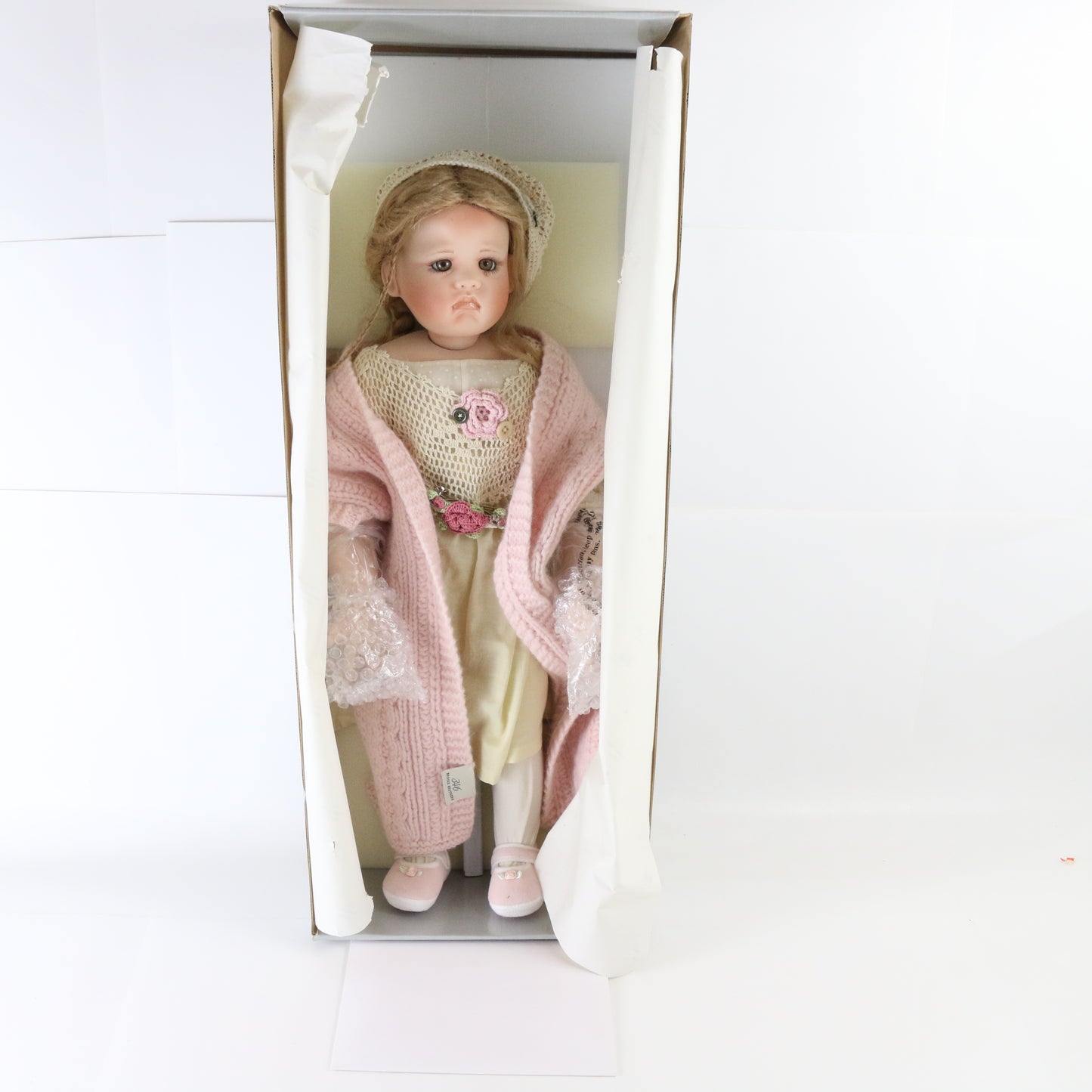 Michelle Linda Valentino Heartland Mint Large 24" Porcelain Doll 17/400