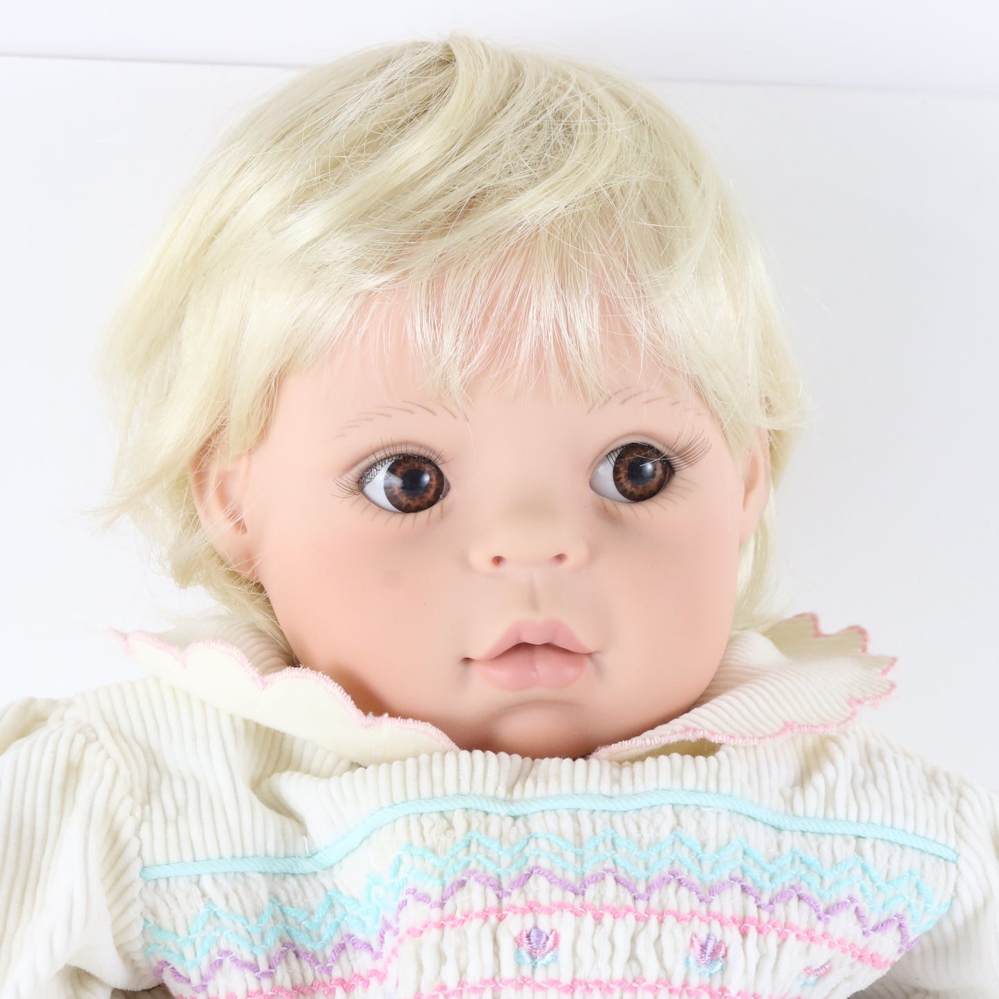 Phyllis Parkins Collectibles Lee Middleton? Large 21" Vinyl Doll W/ Clothing