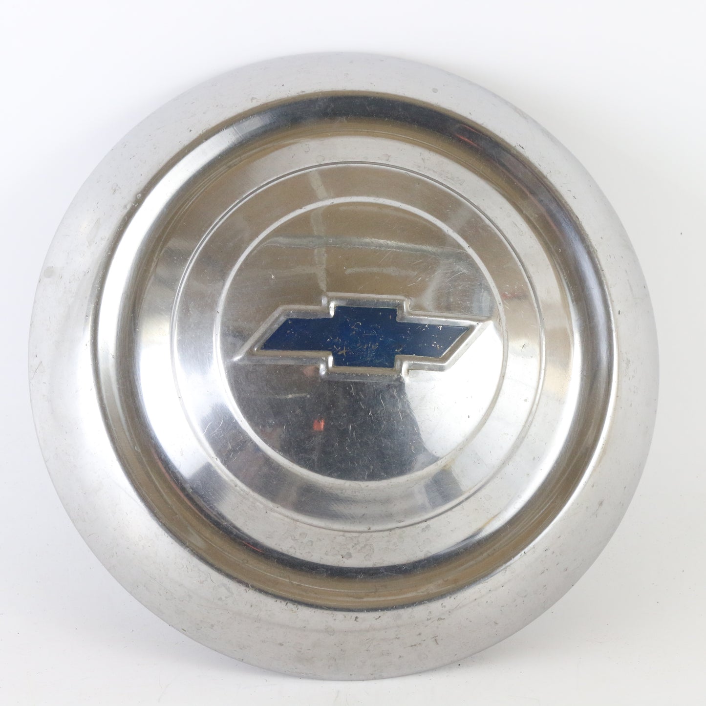 Lot Of 2 Vintage 1949-54 Chevrolet Dog Dish Metal Wheel Hubcap 9.5"