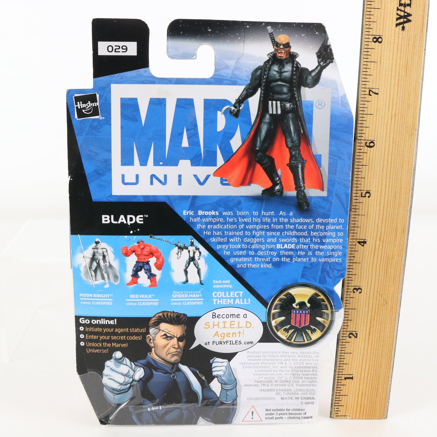 Marvel Universe 029 Blade Vampire 3.75" Action Figure Hasbro