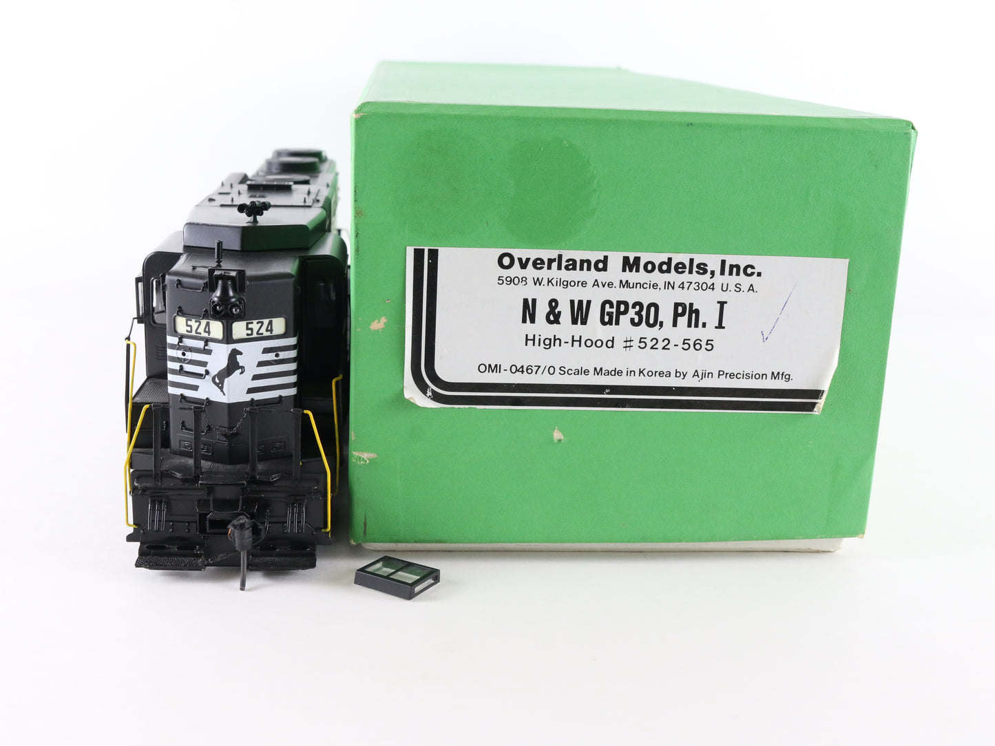 Norfolk Western 524 GP30 PH1 Overland O Scale 2 Rail Brass Diesel Locomotive