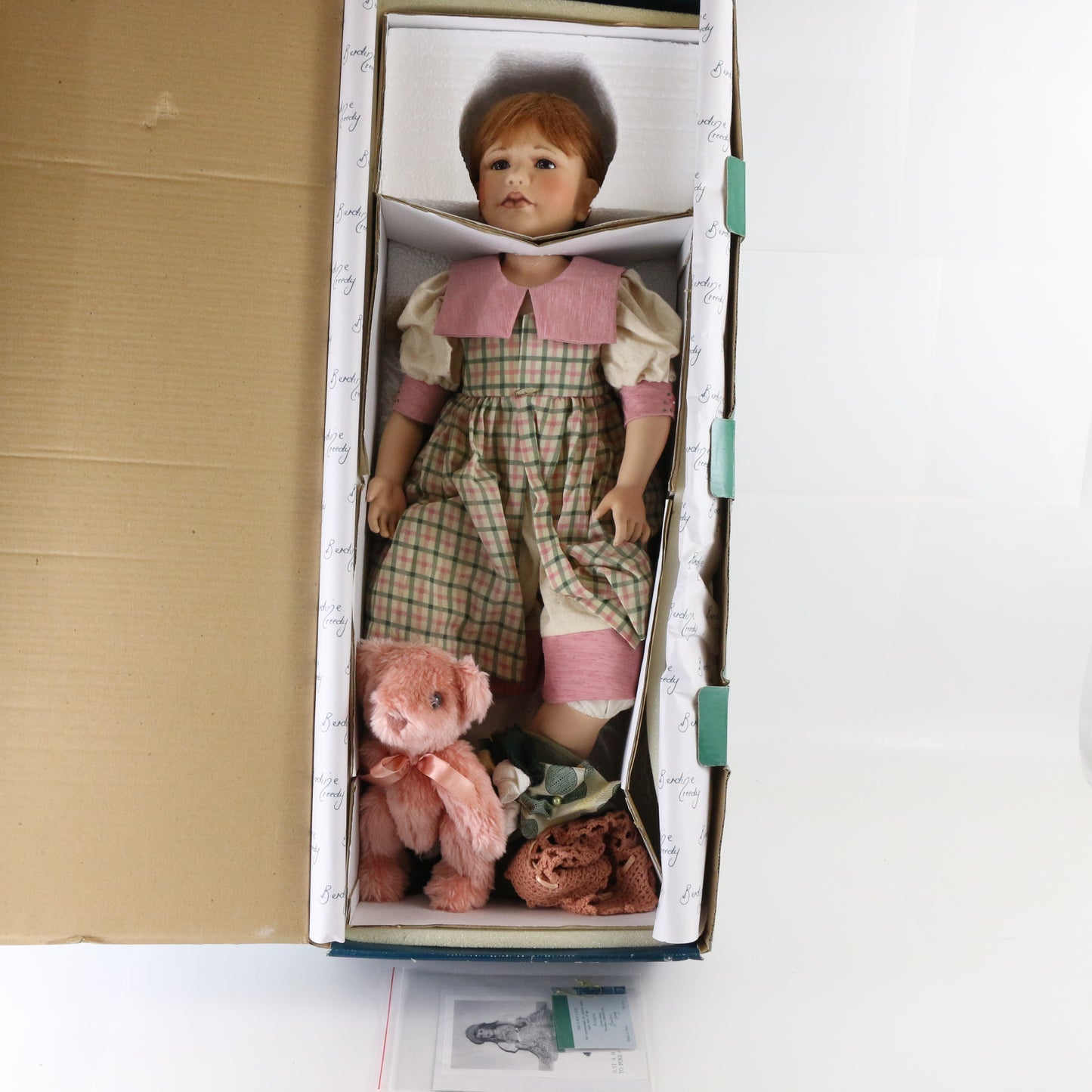 Amaria Berdine Creedy Masterpiece Gallery Large 28" Porcelain Doll 546/1000