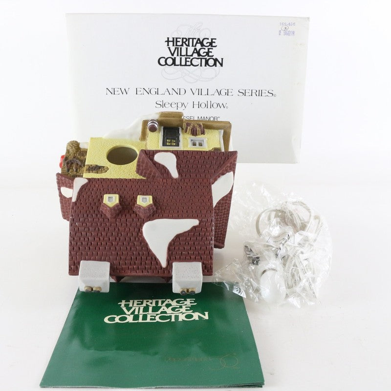Dept 56 New England Heritage Village Sleepy Hollow Van Tassel Manor 5954-4