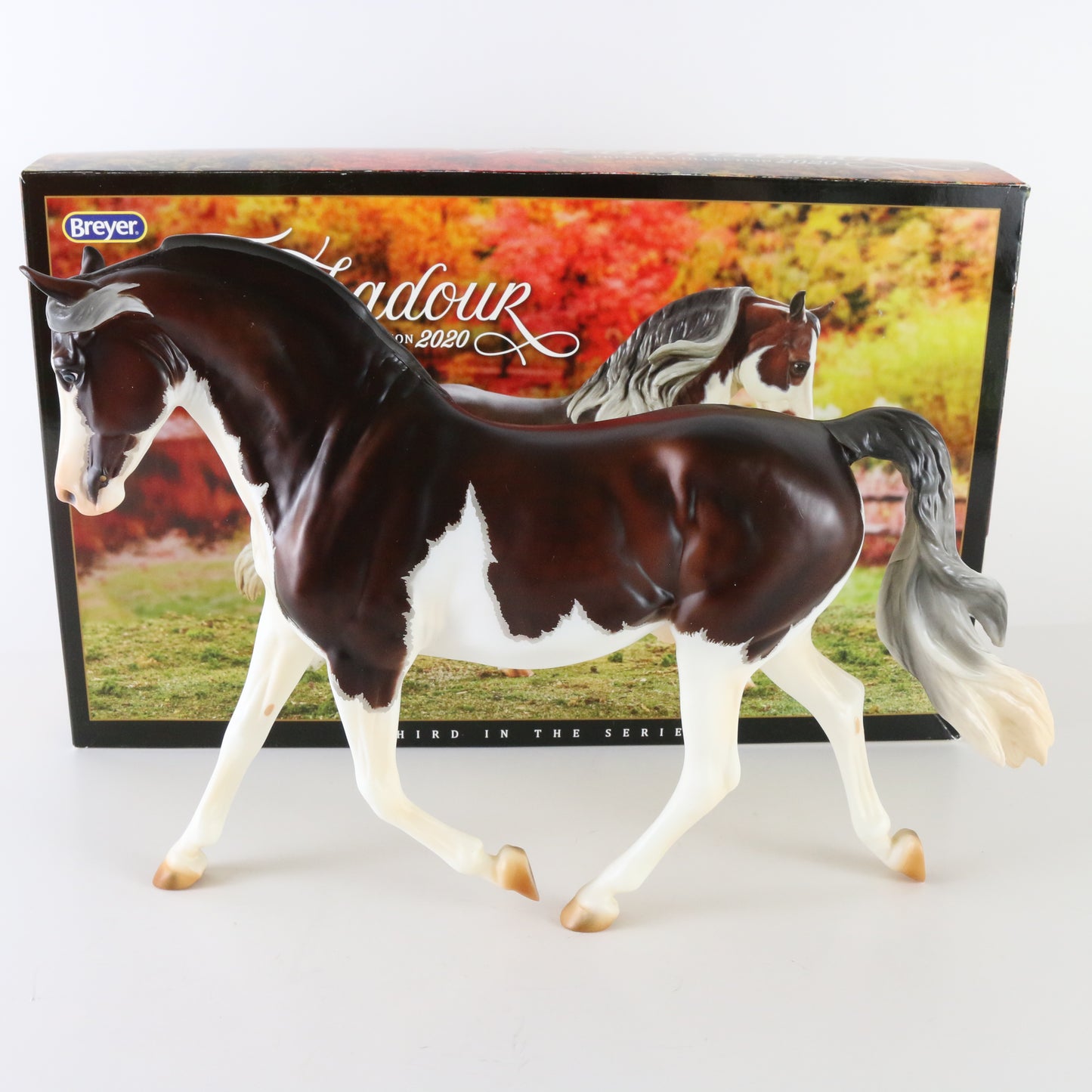 Breyer Troubadour Morgan Stallion Premier Club 2020 Box Bag And COA Horse