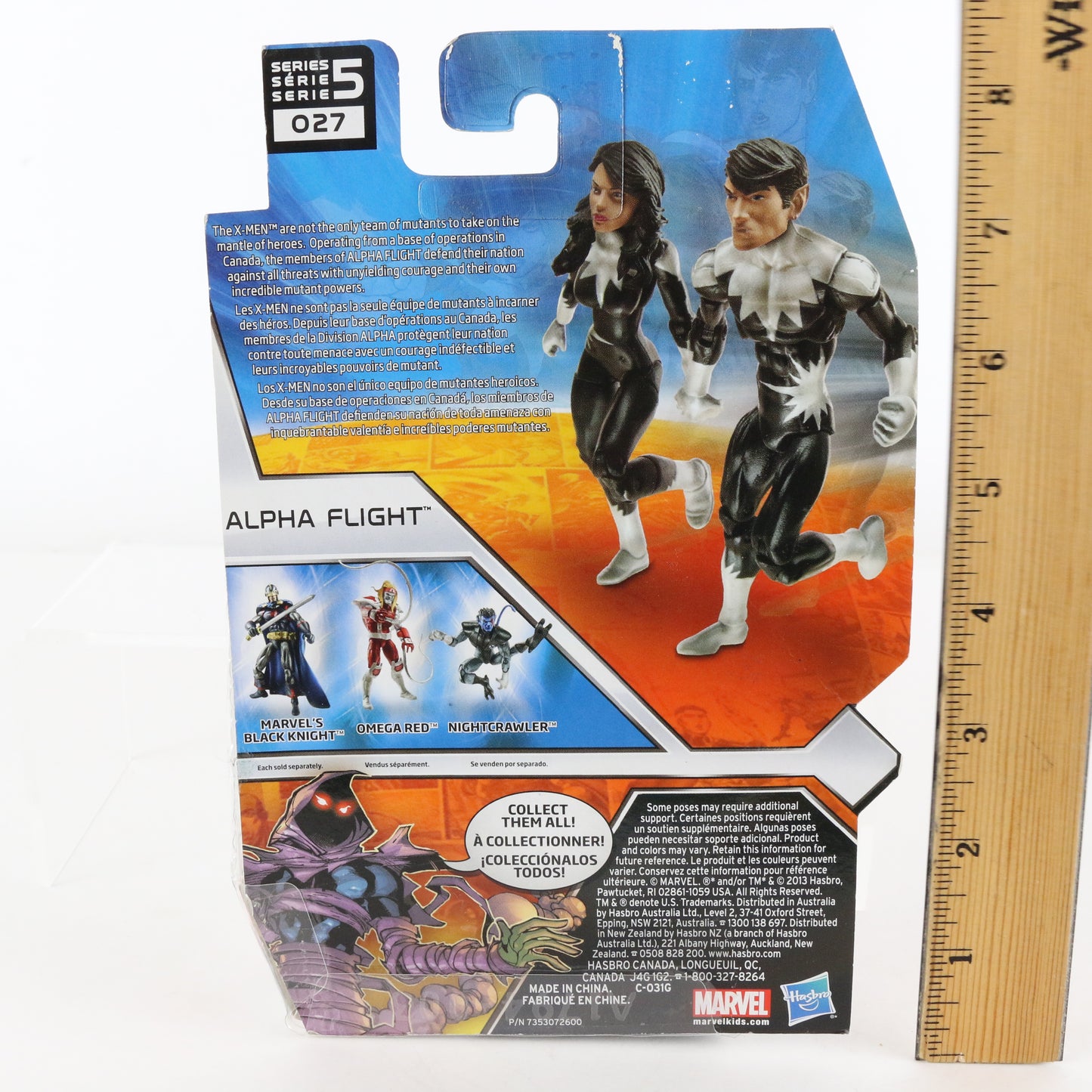 Marvel Universe Series 5 027 Alpha Flight 3.75" Action Figure Hasbro