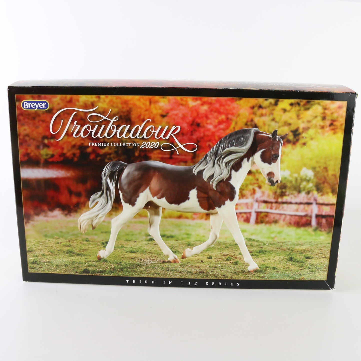 Breyer Troubadour Morgan Stallion Premier Club 2020 Box, Bag & COA Horse