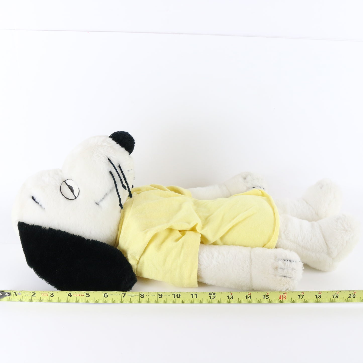 Vintage Peanuts Snoopys Brother Spike 1975 Large Plush Toy Dog 21" W/ Shirt