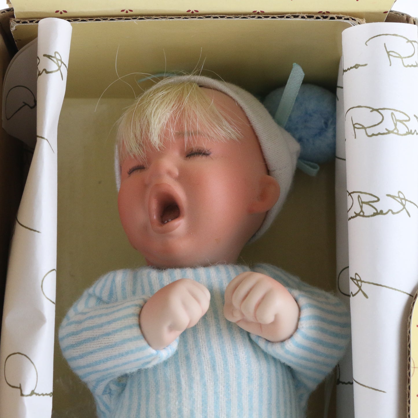 Wee Little Drowsy Baby Donna Rubert Collectible Concepts 6.5" Doll 1534/5000