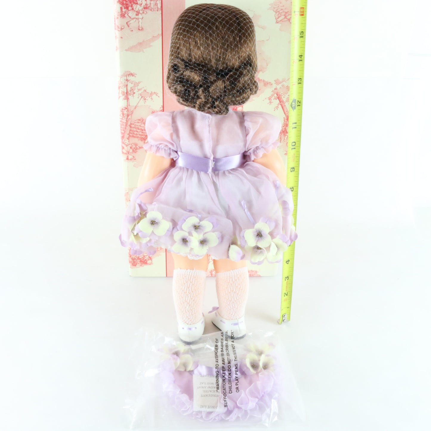 Terri Lee Garden Party Purple Dress 16" Vinyl Doll W/ Extras 1094/5000 320006