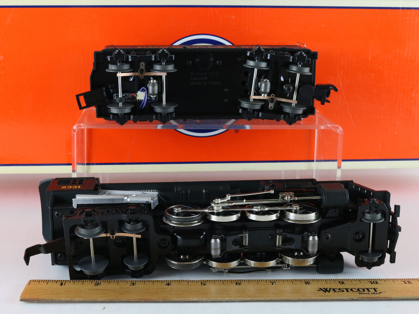 Lionel O 6-18765 Pennsylvania PRR 2331 Berkshire Jr Steam Loco & Tender