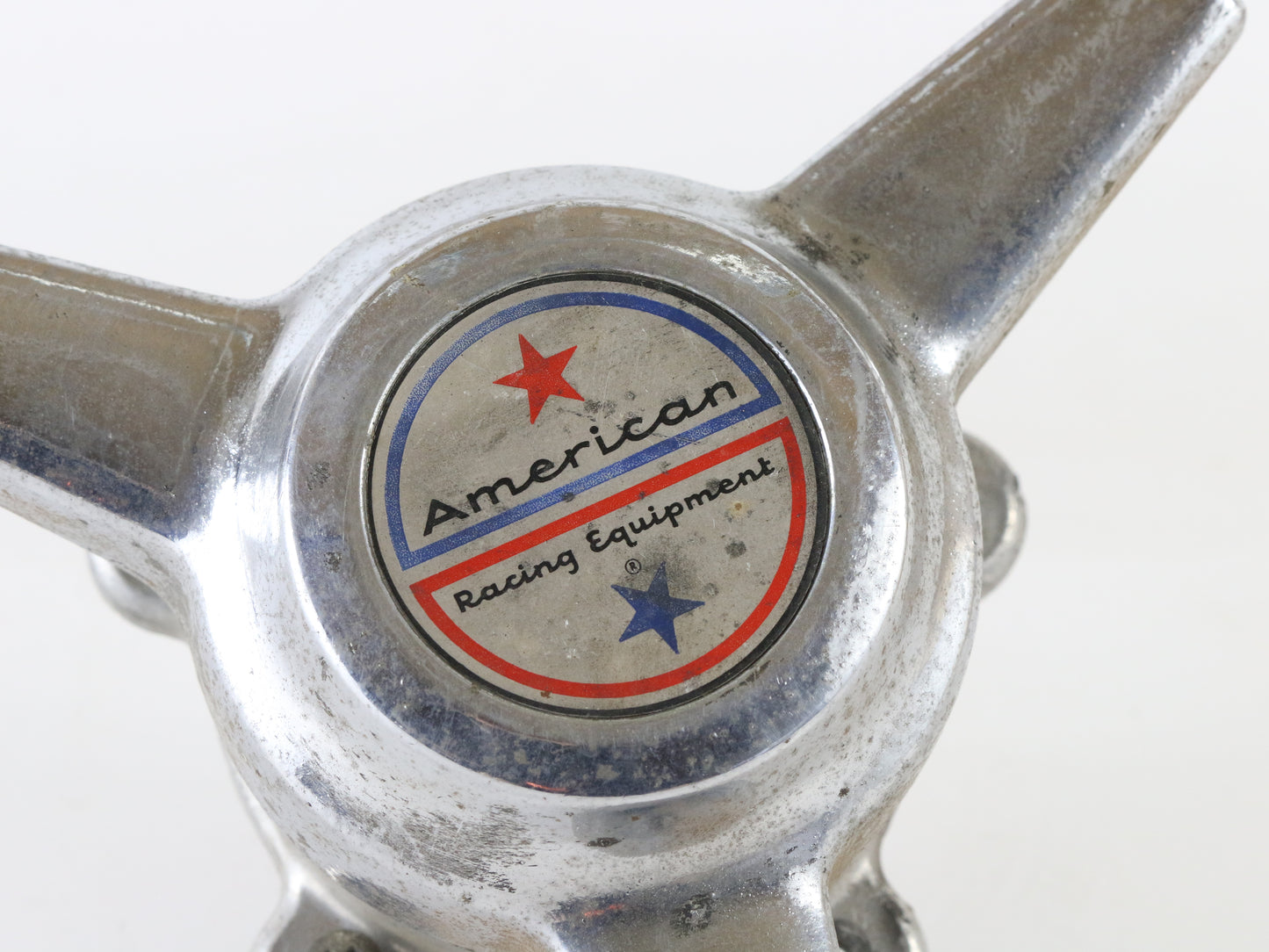 Vintage American Racing 3 Wing Spinner Center Cap Tri Bar 6.5"