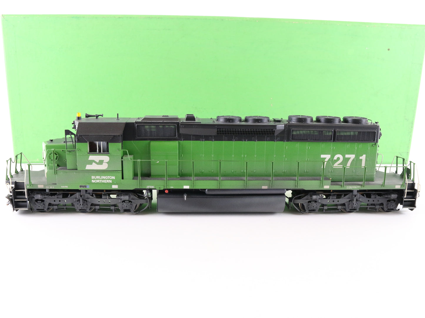 Overland Models O BN 7271 SD40-2 Weathered Brass Diesel Loco OMI-0502