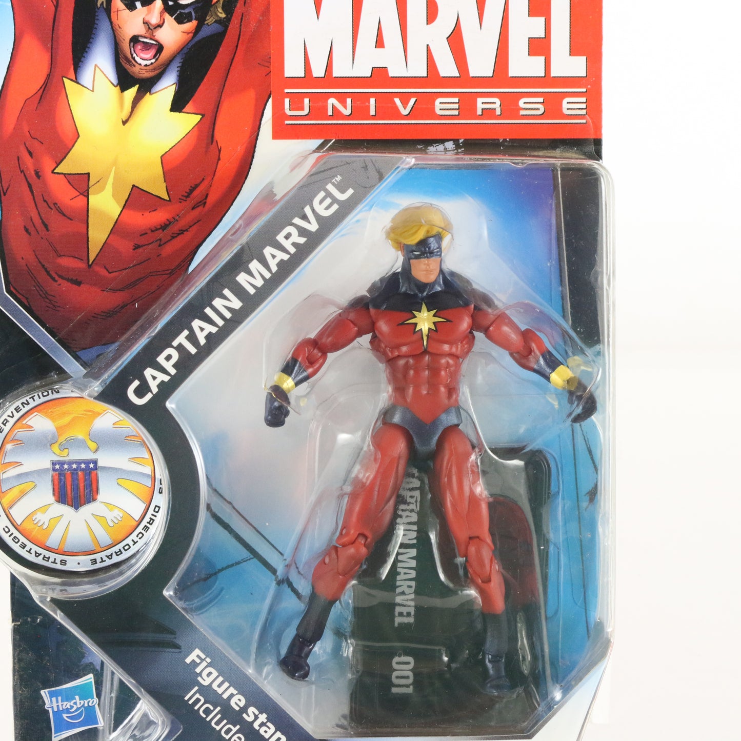 Marvel Universe 001 Series 3 Captain Marvel 3.75" Action Figure Hasbro