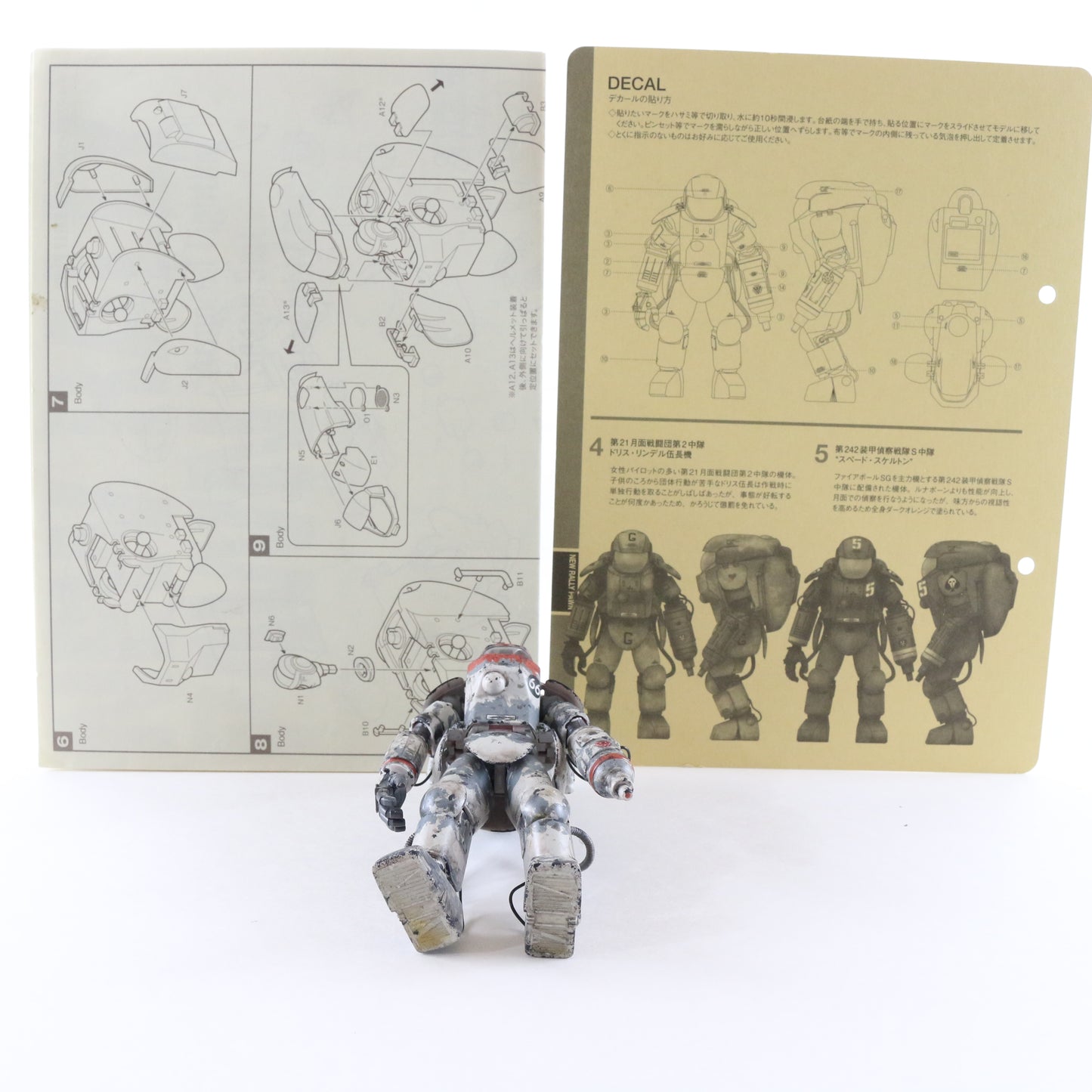 Ma.k. Maschinen New Rally Pawn Armored Fighting Space Suit 1:20 Built Painted