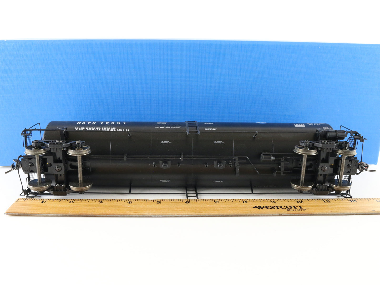 Pecos River Brass O Scale GATX 17951 Trinity Tank Car Brass Train 4460P