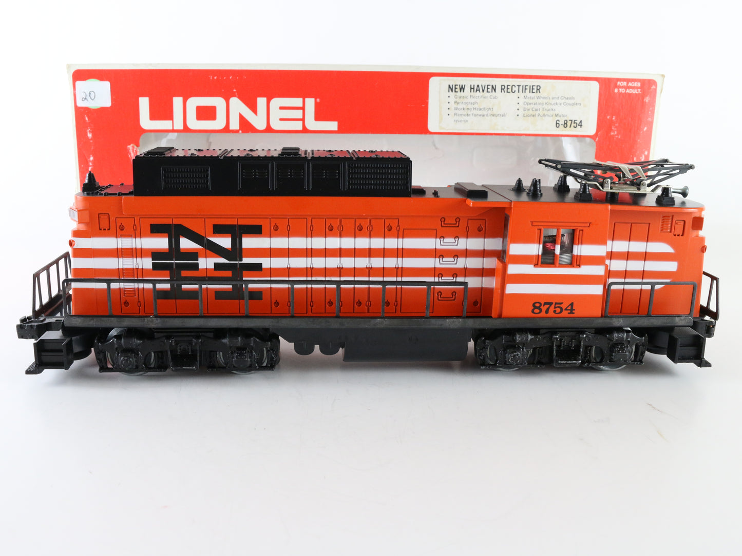 Lionel O New Haven 8754 Rectifier Electric Locomotive