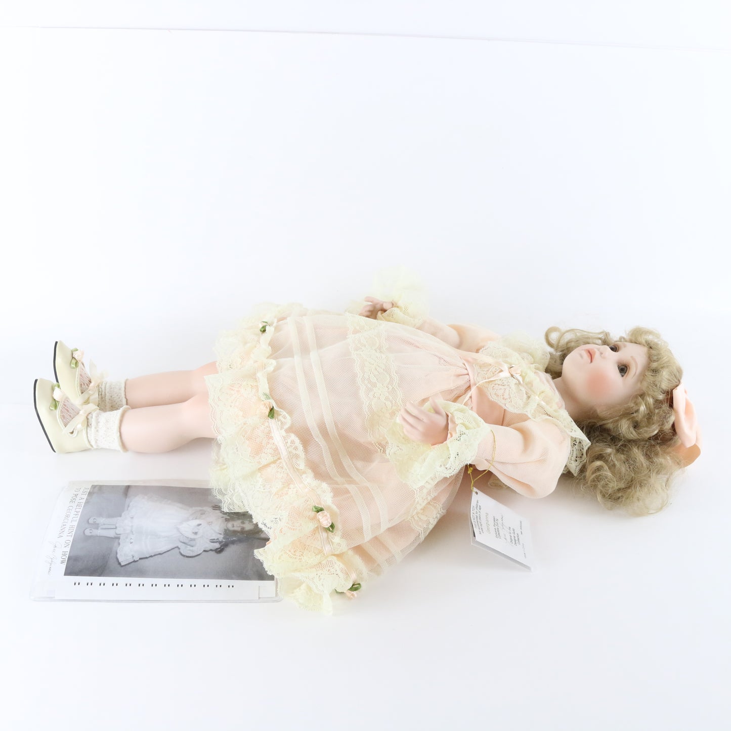 Georgianna Jane Zidjunas Designer Guild Large 21.5" Porcelain Doll 387/2000